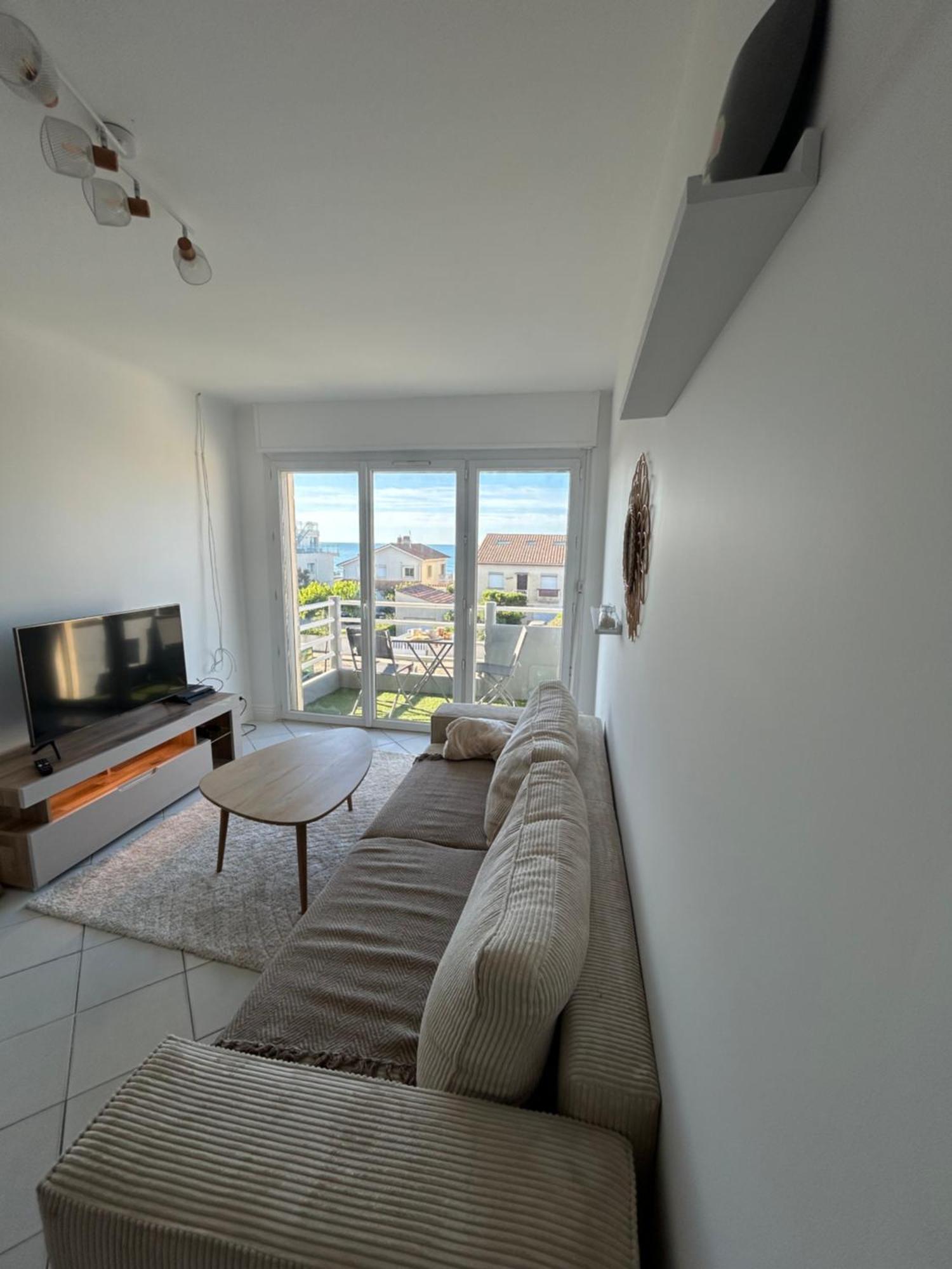 Appartement Traversant Vue Mer Et Etang Mauguio Esterno foto