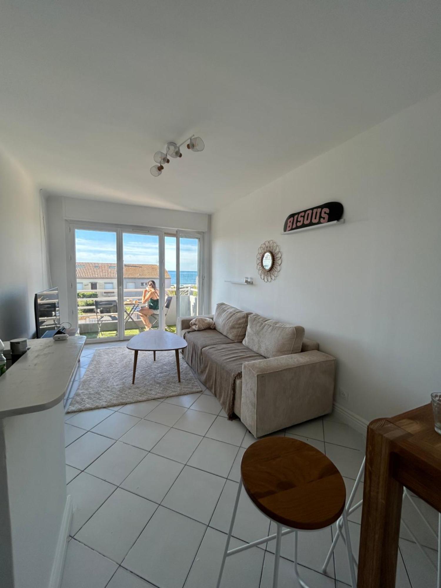 Appartement Traversant Vue Mer Et Etang Mauguio Esterno foto