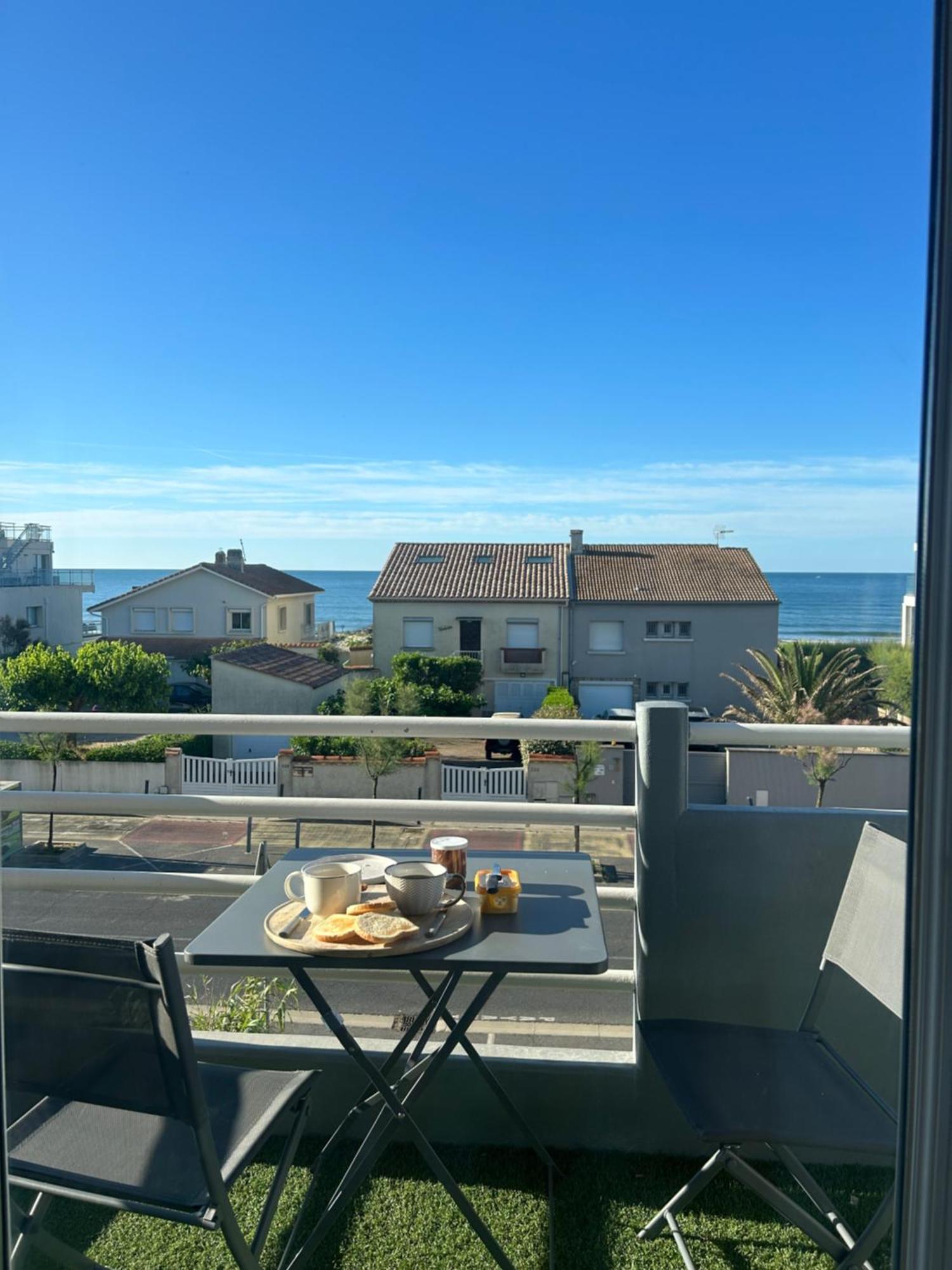 Appartement Traversant Vue Mer Et Etang Mauguio Esterno foto