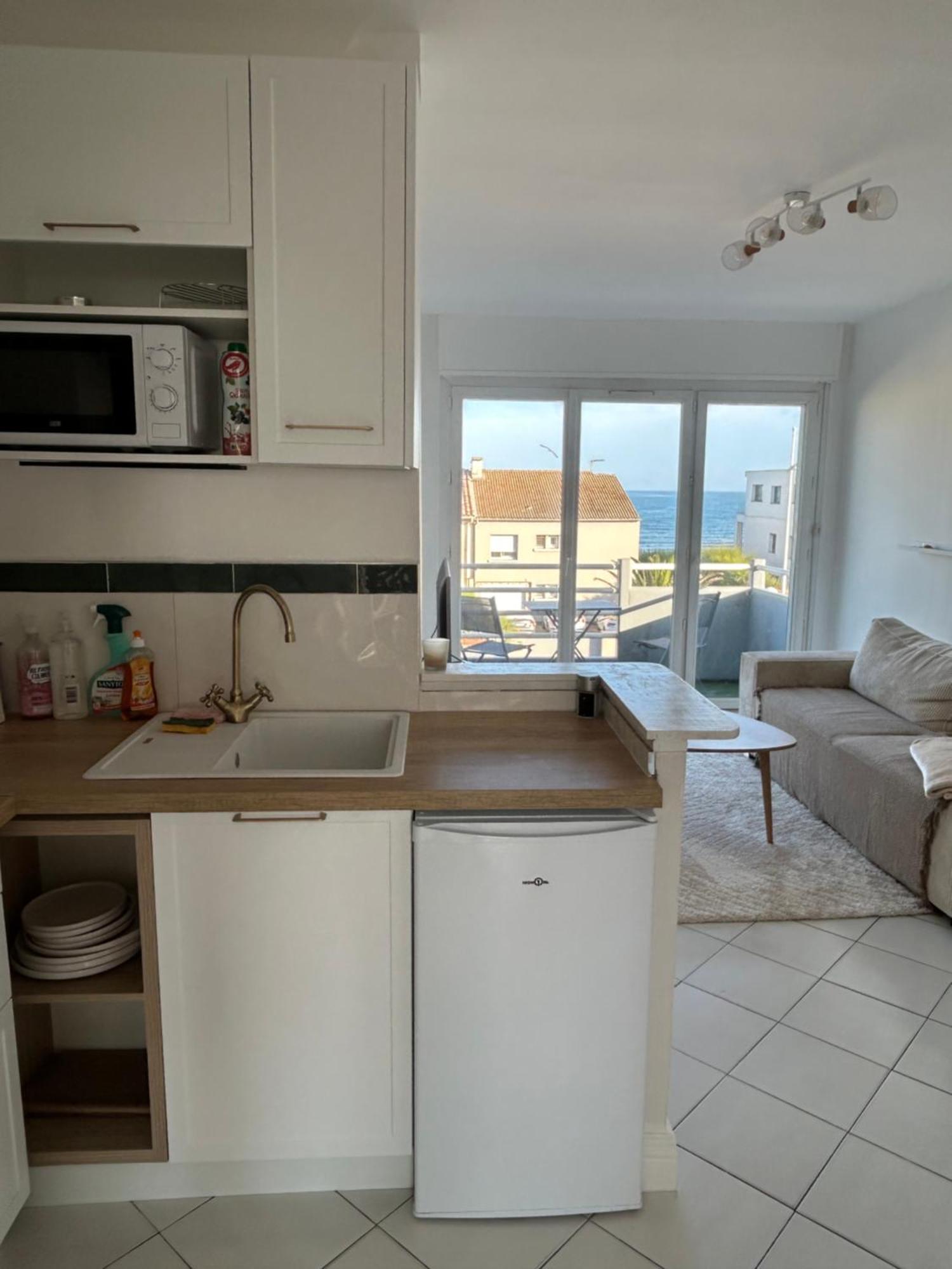 Appartement Traversant Vue Mer Et Etang Mauguio Esterno foto